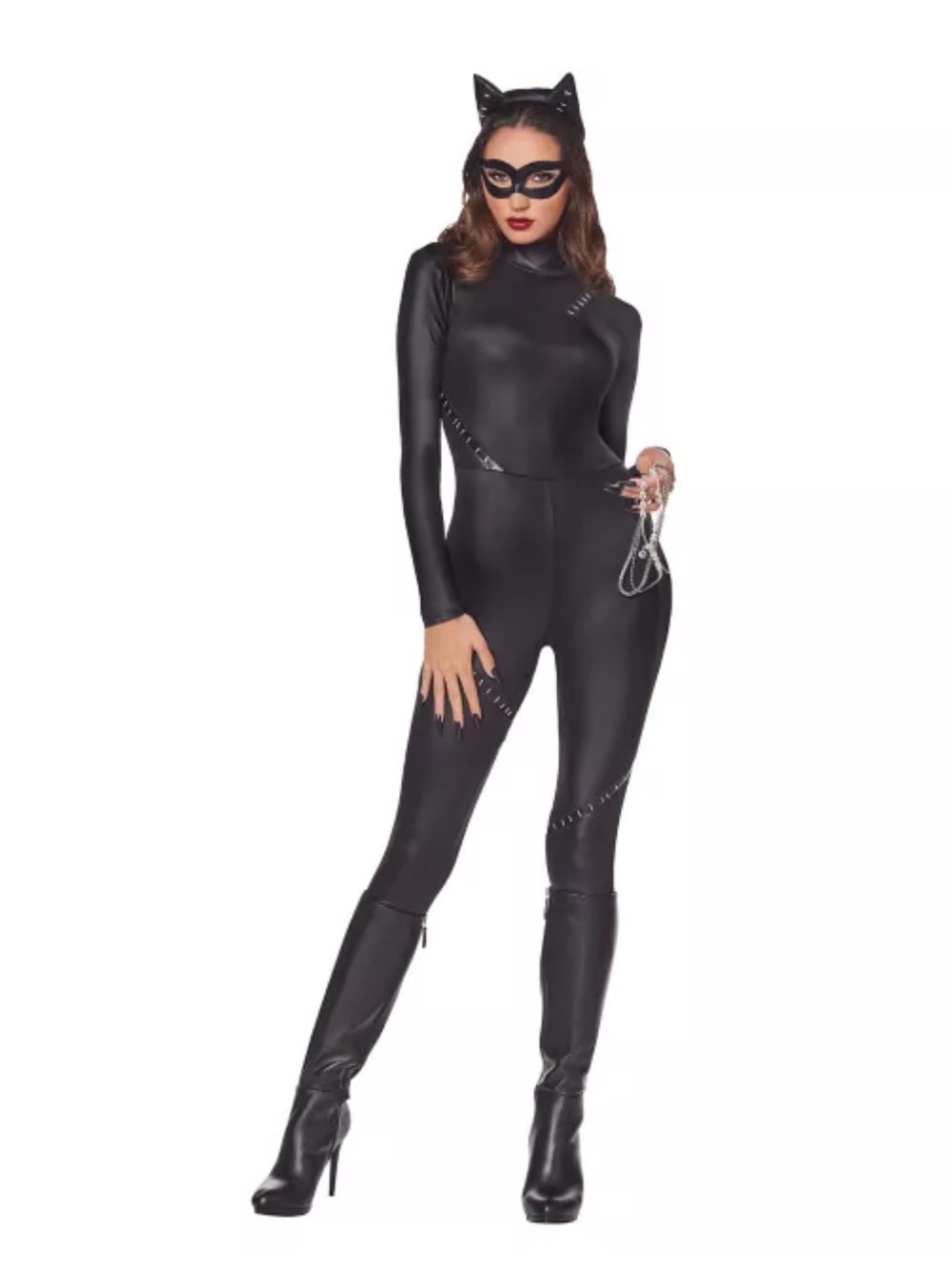 Adult Catwoman Catsuit Costume - DC Villains